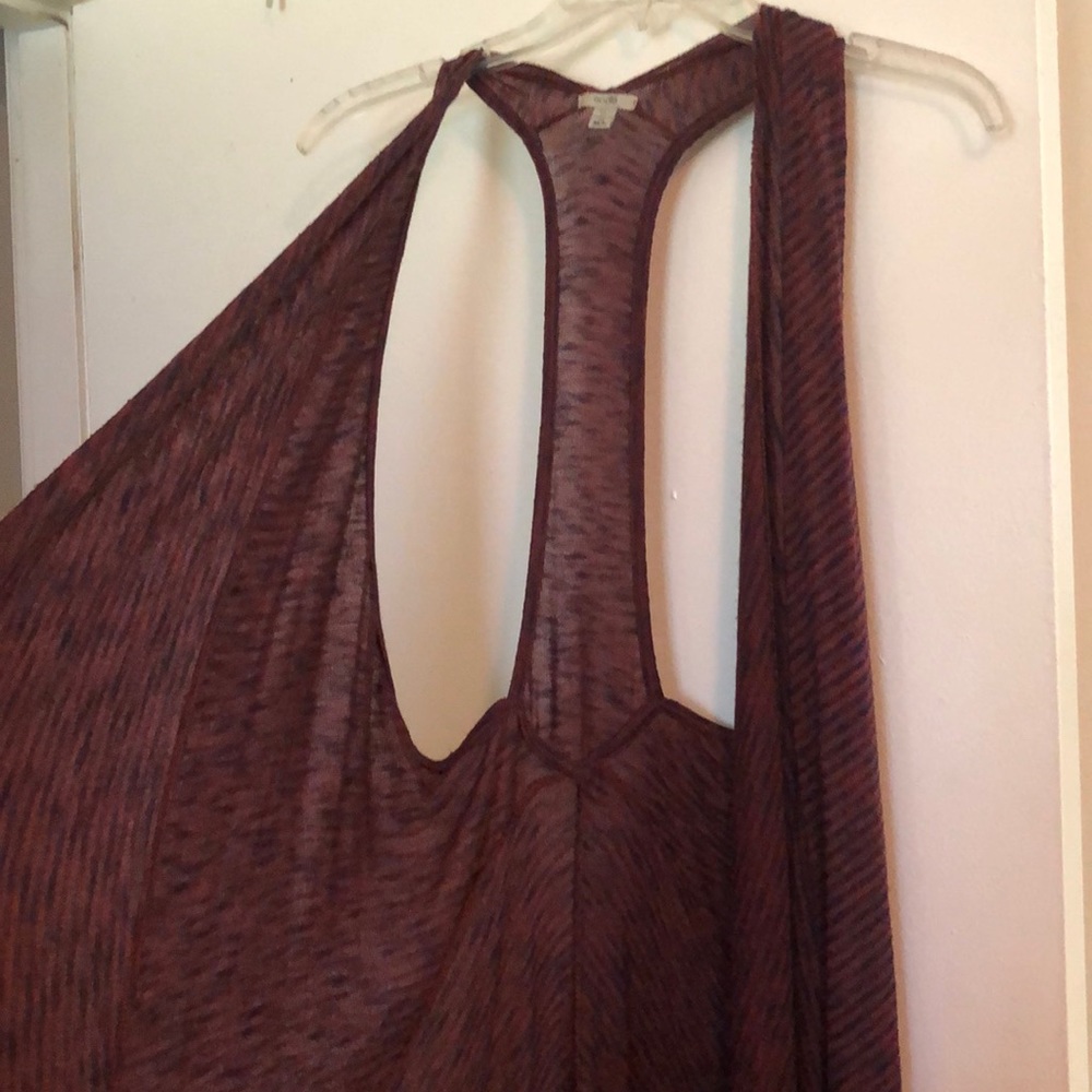 Orange and Navy duster Vest